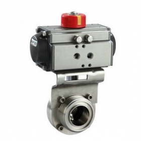 气动卫生级蝶阀